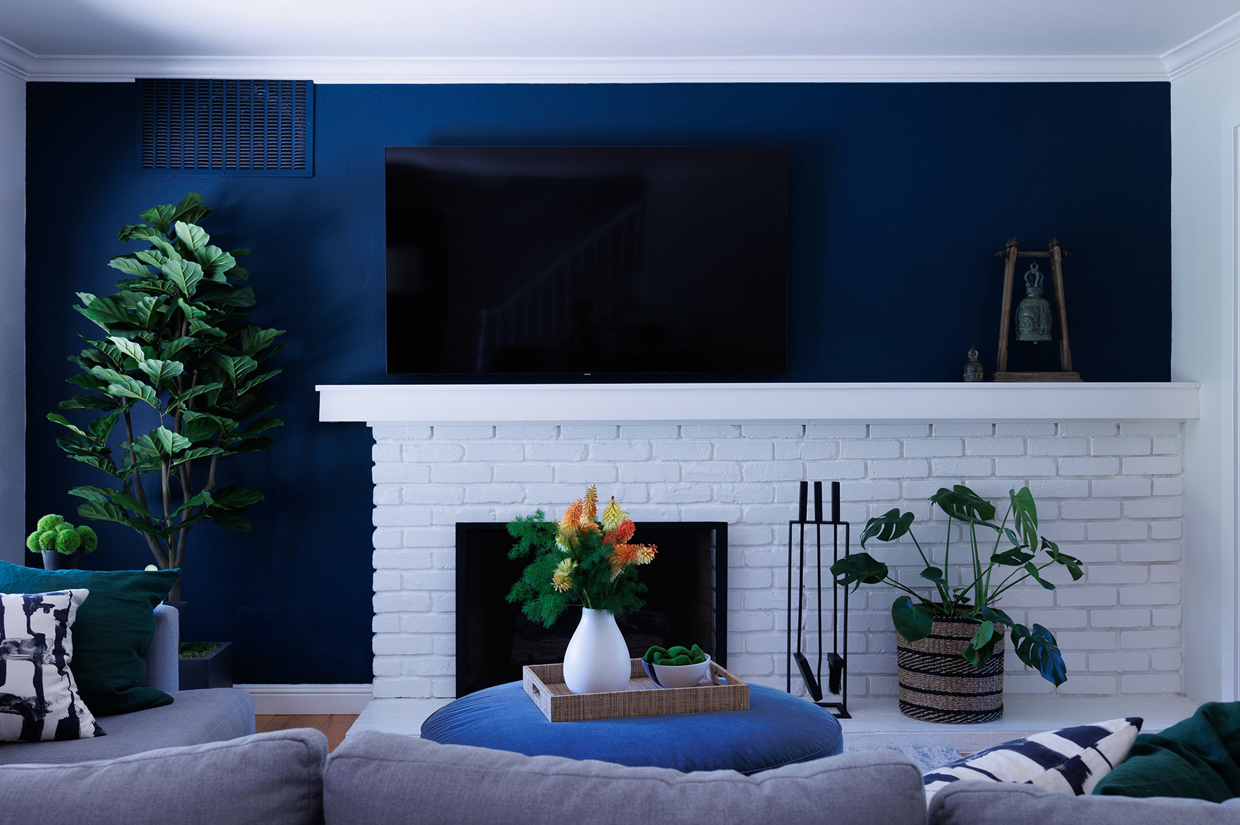 Living room remodel in Danville, CA by East Bay interior designer Yoko Oda
