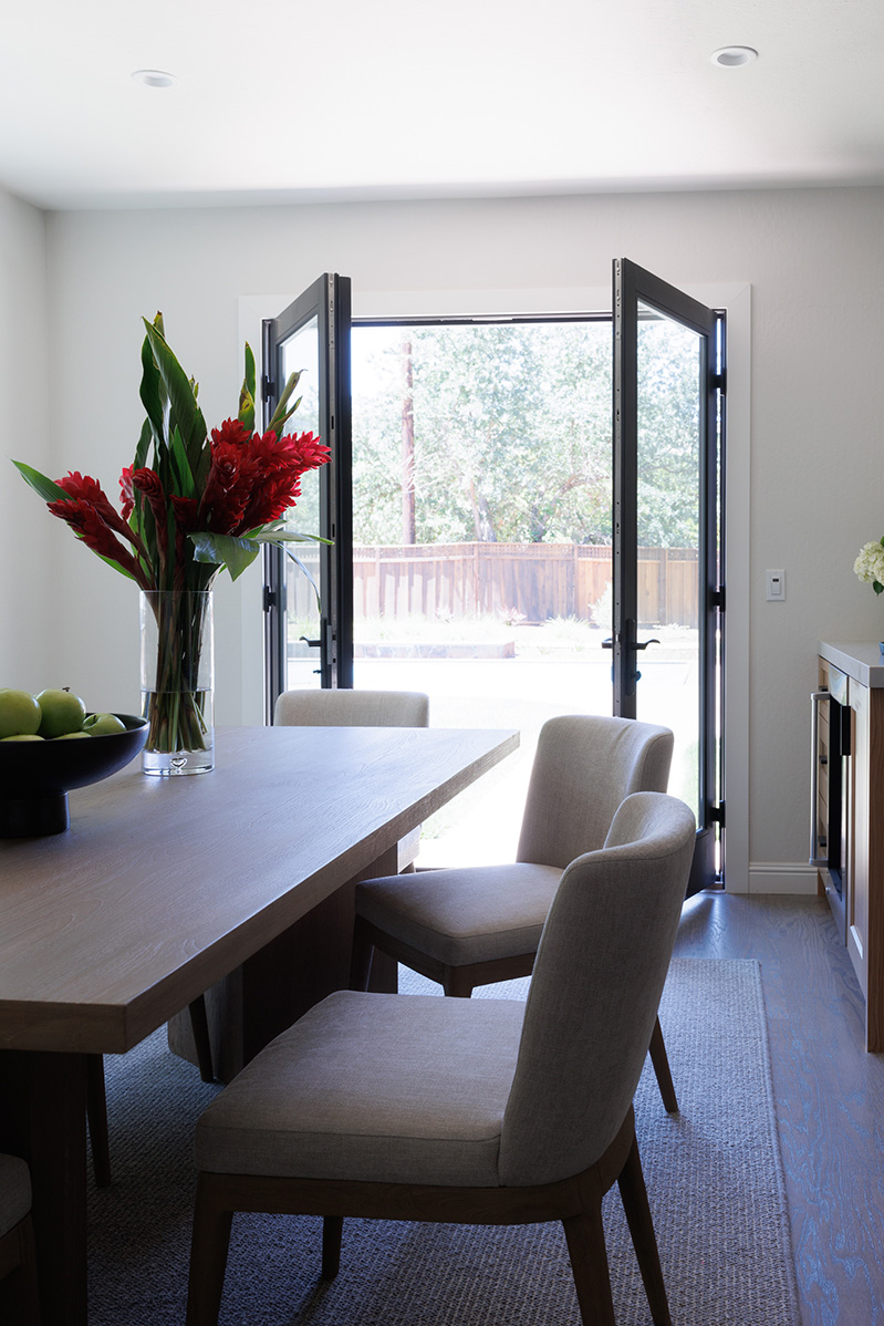 Kitchen and dining room design in Danville, CA by interior designer Yoko Oda